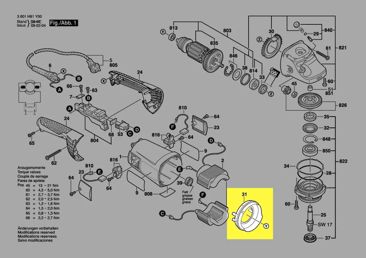 Déflecteur d´air réf. 1 600 591 028 Bosch